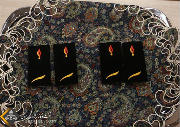 اعطای سردوشی به آتش نشانان نفت و گاز زاگرس جنوبی 3