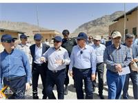 بازدید مدیرعامل شرکت نفت مناطق مرکزی ایران از منطقه عملیاتی سرکان مالکوه 18
