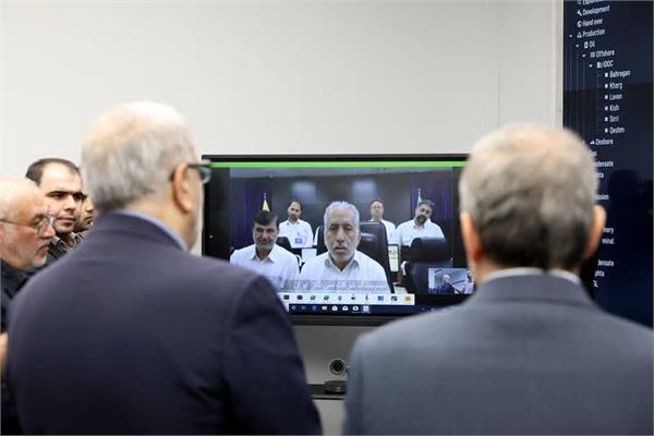 بازدید وزیر نفت از مرکز رصد و پایش شرکت ملی نفت ایران 11