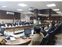 نشست صمیمی سرپرست شرکت زاگرس جنوبی با مدیران  و رؤسای ستادی و عملیاتی در سال جدید 17