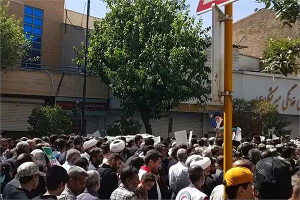 مراسم تشییع شهدای عملیات تروریستی حرم مطهر شاهچراغ (ع) 1