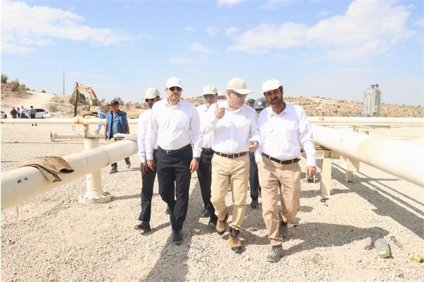 بازدید مدیرعامل شرکت نفت مناطق مرکزی ایران از مناطق عملیاتی آغار و دی زاگرس جنوبی 25
