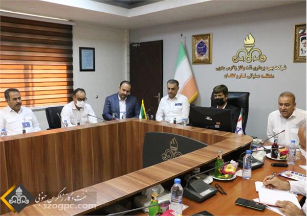 دیدار مدیرعامل زاگرس جنوبی با کارکنان منطقه عملیاتی نار و کنگان 3