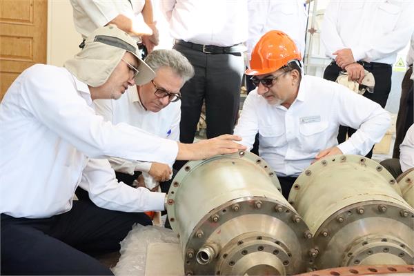 بازدید مدیر عامل از منطقه عملیاتی نار و کنگان 7