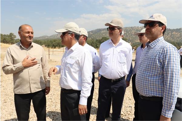 بازدید مدیرعامل شرکت نفت مناطق مرکزی ایران از میدان گازی مختار در استان کهگیلویه و بویراحمد 10