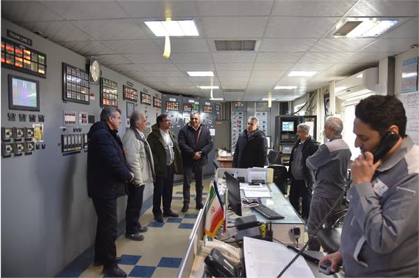 بازدید مدیر عامل نفت مناطق مرکزی ایران از منطقه عملیاتی خانگیران 4