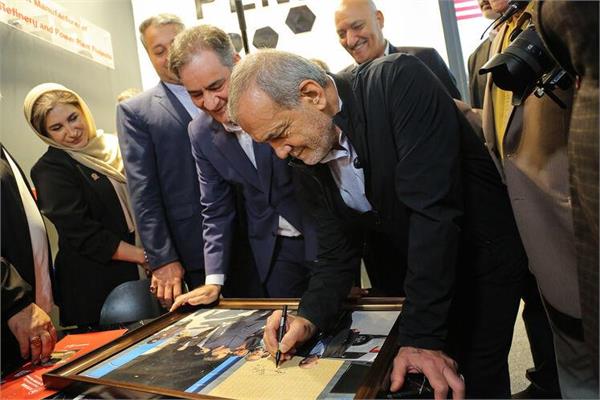 بازدید رئیس‌جمهوری از بیست‌ونهمین نمایشگاه نفت/ ۲ 18