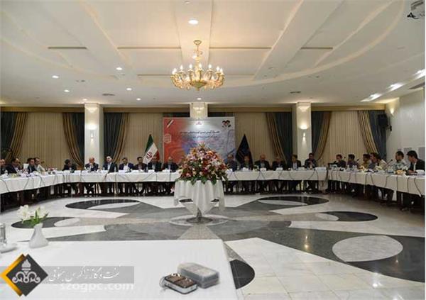 جلسه پیش بینی بهره دهی چاههای شرکت بهره برداری نفت و گاز غرب 7