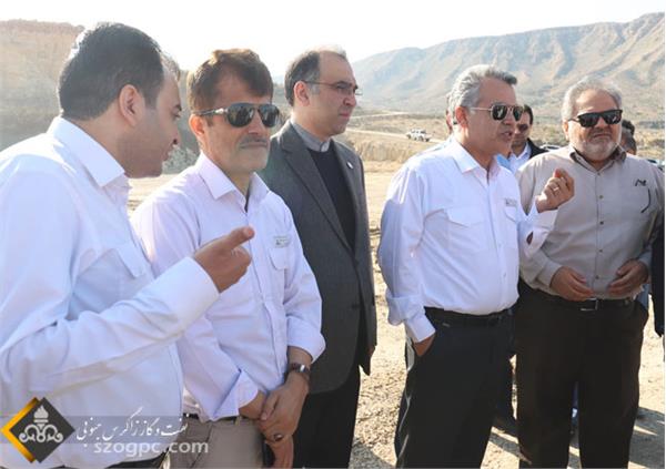 بازدید مدیرعامل شرکت نفت مناطق مرکزی ایران از منطقه آغاز و دالان زاگرس جنوبی 20