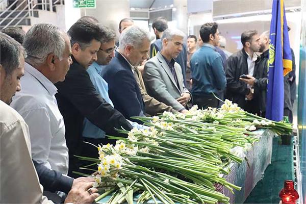 میزبانی شرکت بهره برداری نفت و گاز زاگرس جنوبی از شهید گمنام 16