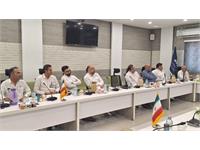 بازدید مدیر مهندسی ساختار شرکت ملی نفت ایران و هیأت همراه از طرحهای نگهداشت و ازدیاد تولید 14