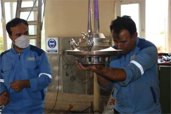 تعمیرات اساسی توربین SGT-400  ایستگاه تقویت فشار گاز منطقه عملیاتی نار و کنگان 7