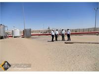 بازدید مشاور مدیر نظارت بر طرح های عمرانی مناطق نفتخیز از منطقه عملیاتی خانگیران 8