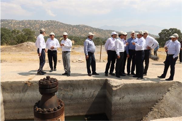بازدید مدیرعامل شرکت نفت مناطق مرکزی ایران از میدان گازی مختار در استان کهگیلویه و بویراحمد 1