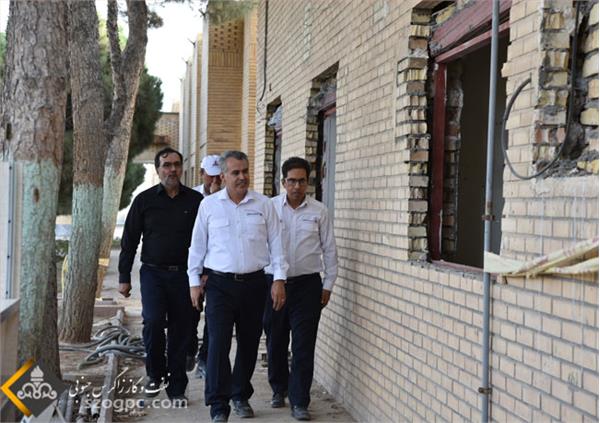 حضور مدیرعامل نفت مناطق مرکزی ایران در منطقه عملیاتی خانگیران 13