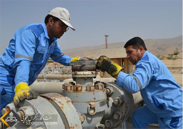 آغاز تعمیرات اساسی بدون توقف تولید در مراکز جمع آوری گاز منطقه عملیاتی آغار و دالان 6