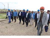 بازدید سرپرست اداره کل تشکیلات، روش‌ها و تعالی سازمانی وزارت نفت و هیأت همراه از منطقه عملیاتی خشت 6