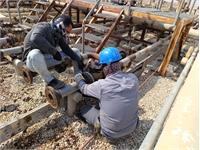 عملیات تعمیرات اساسی در منطقه عملیاتی نفت‌شهر 1