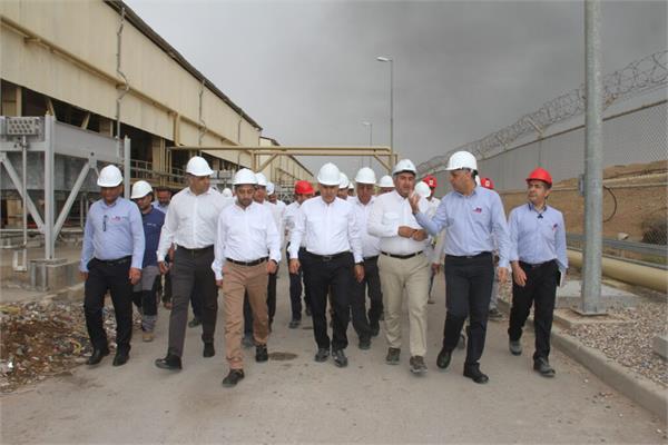 بازدید مدیر عامل نفت مرکزی از ایستگاه تقویت فشار چشمه خوش در شرکت نفت و گاز غرب 4