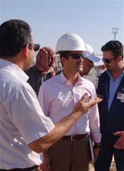 بازدید مدیر عملیات شرکت بهره برداری نفت و گاز زاگرس جنوبی از منطقه عملیاتی پارسیان