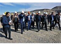 بازدید مدیرعامل شرکت ملی نفت ایران از میدان گازی توس 7