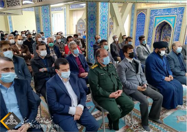 مراسم بزرگداشت دومین سالگرد شهادت سپهبد شهید  سلیمانی در شرکت زاگرس جنوبی برگزار شد. 1