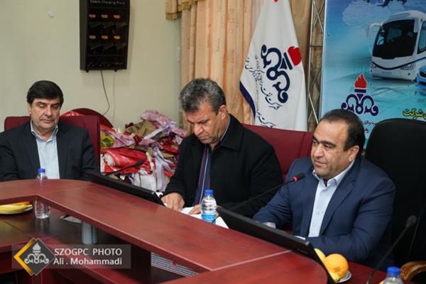 آیین بزرگداشت روز ملی حمل و نقل در شرکت بهره برداری نفت و گاز زاگرس جنوبی 6