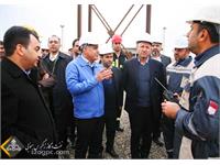 بازدید مدیر عامل نفت مرکزی از منطقه عملیاتی سراجه قم 20