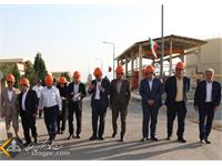 بازدید کارشناسان امور انرژی سازمان برنامه و بودجه کشور از تاسیسات نفتی زاگرس جنوبی  10