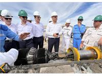 نخستین توپک هوشمند تمام ایرانی در میدان گازی تابناک با موفقیت رانده شد 4