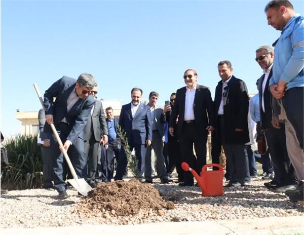 کاشت ۳ اصله نهال در منطقه عملیاتی سروستان و سعادت‌آباد 5