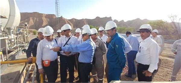 بازدید مدیرعامل شرکت نفت مناطق مرکزی ایران از منطقه عملیاتی دهلران 5