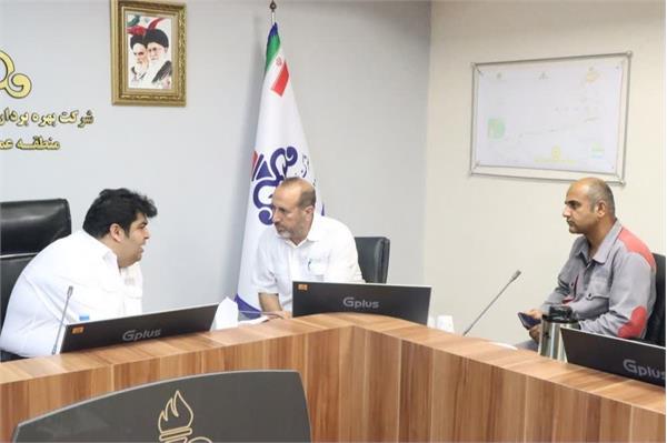 میز خدمت مدیریت منابع انسانی در منطقه عملیاتی نار و کنگان 7