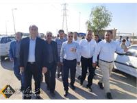 گزارش تصویری بازدید مدیرعامل شرکت نفت مناطق مرکزی ایران از منطقه عملیاتی چشمه خوش 4