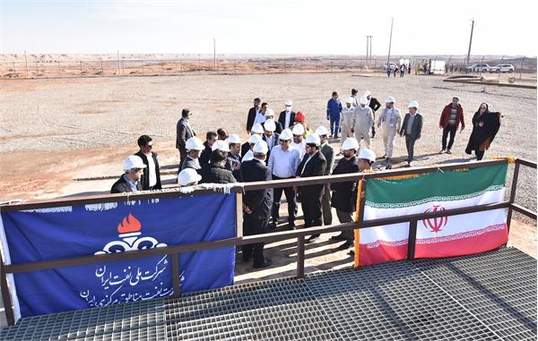 بهره برداری نهمین چاه در نخستین مخزن ذخیره سازی گاز خاورمیانه 5