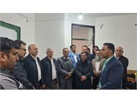 بازدید مدیر عامل شرکت بهره‌برداری نفت و گاز زاگرس جنوبی و هیات همراه از مناطق عملیاتی 15