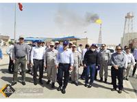 بازدید مدیرعامل شرکت نفت مناطق مرکزی ایران و هیات همراه از میدان نفتی آذر و پروژه نمکزدایی دهلران 12