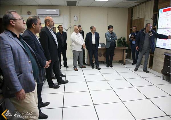 بازدید روسای روابط عمومی شرکت های تابعه ملی نفت ایران از منطقه عملیاتی خانگیران 3