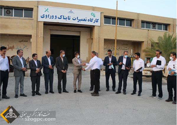 بازدید مدیرعامل از منطقه عملیاتی پارسیان 7