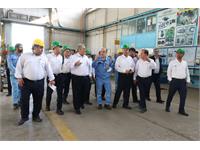 بازدید مهندس میرباقری از منطقه عملیاتی آغار و دالان 4