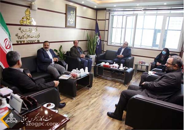 دیدار مدیرعامل نفت مرکزی با رئیس روابط عمومی شرکت ملی نفت ایران 5