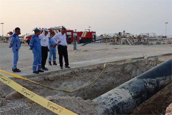 تعمیرات اساسی شرکت بهره برداری نفت و گاز زاگرس جنوبی 13