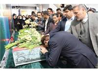 میزبانی شرکت بهره برداری نفت و گاز زاگرس جنوبی از شهید گمنام 17