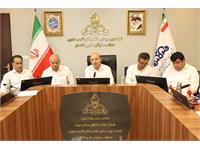 بازدید مدیر عامل شرکت بهره‌برداری نفت و گاز زاگرس جنوبی و هیأت همراه از منطقه عملیاتی نار و کنگان 5