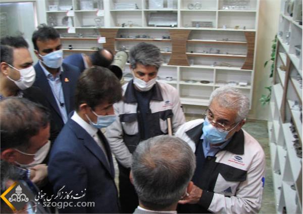 بازدید مدیرعامل زاگرس جنوبی از شرکت صنایع الکترونیک شیراز  3