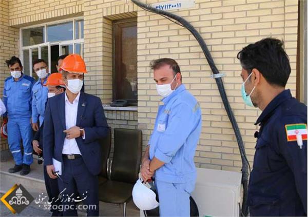 بازدید هئیت مدیره از منطقه عملیاتی آغار 7
