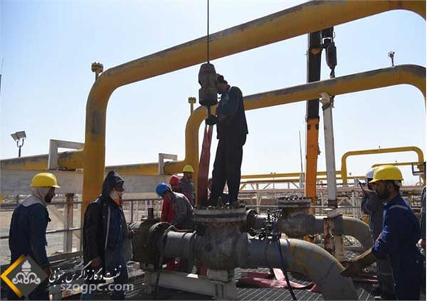 تعمیرات اساسی مرکز اندازه‌گیری منطقه عملیاتی خانگیران 3