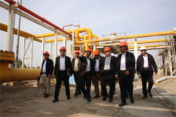 بازدید مدیرعامل نفت مناطق مرکزی ایران از مناطق عملیاتی و تاسیسات تولید گاز شمال شرق کشور 16