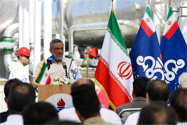 آیین بهره‌برداری از واحد نمک‌زدایی سیار میدان چشمه‌خوش 2