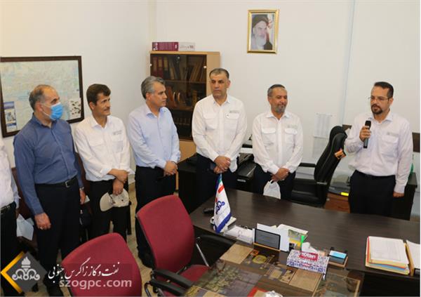 بازدید مدیرعامل شرکت نفت مناطق مرکزی ایران از منطقه عملیاتی سرخون و گشوی جنوبی 4